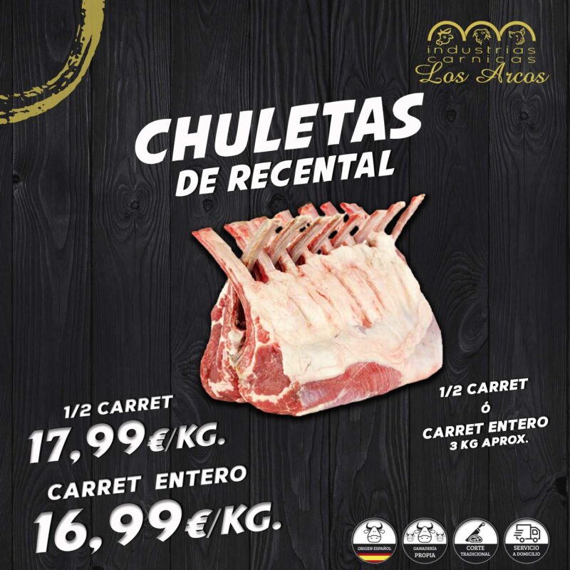 Chuletas de recental