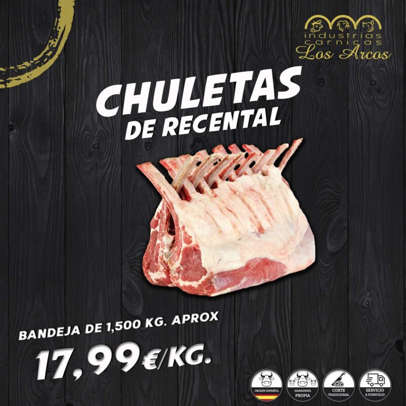 Chuletas de recental