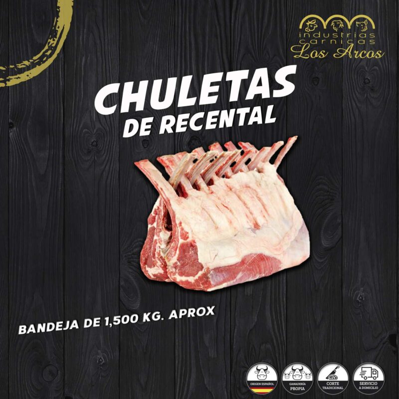Chuletas de recental