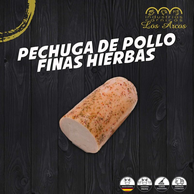 Pechuga de pollo finas hierbas