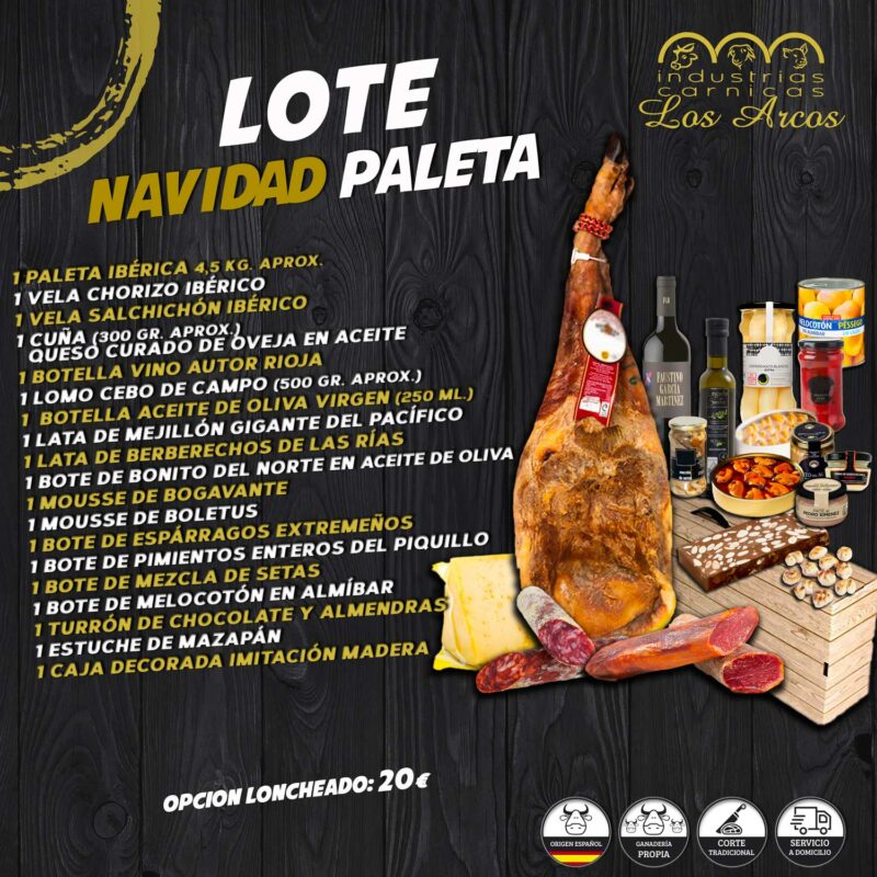 Lote Navidad paleta