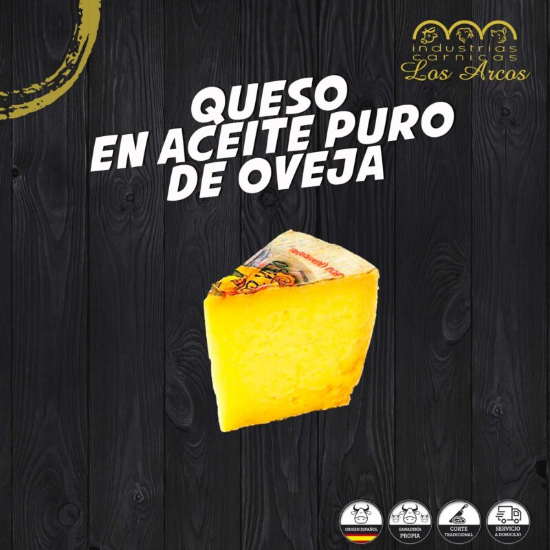 Queso en aceite puro de oveja