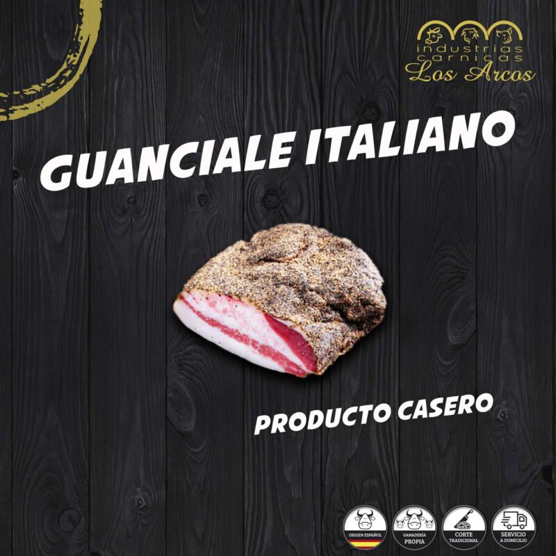 Guanciale italiano