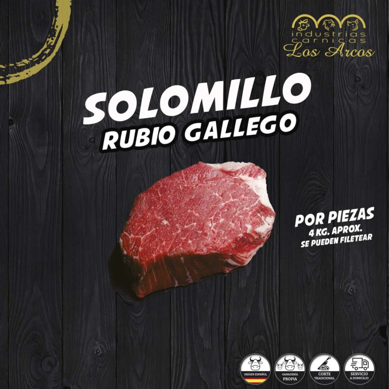 Solomillo Rubio Gallego