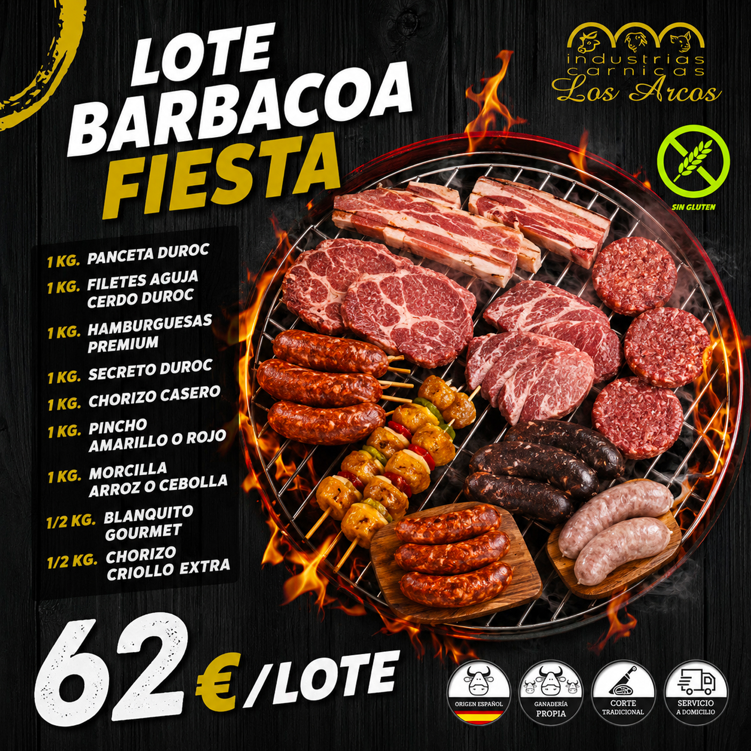 Lote Barbacoa Fiesta